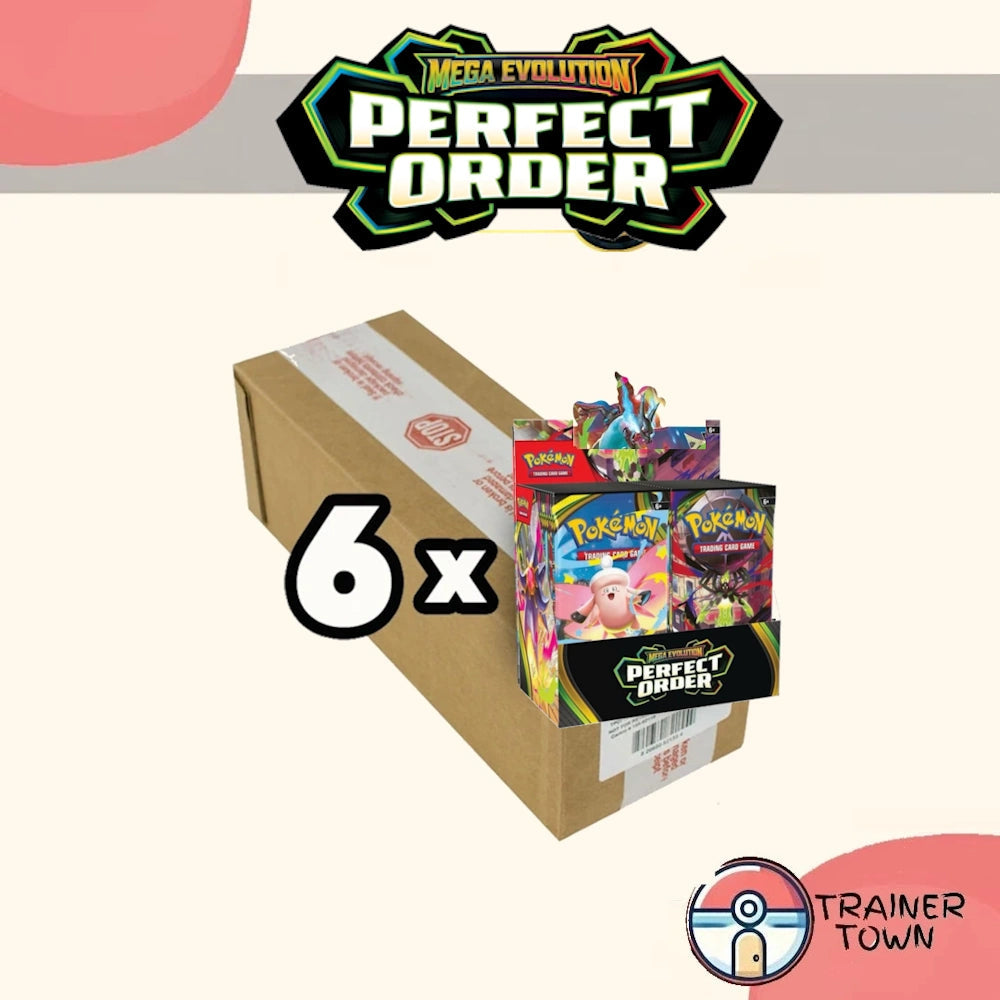 Pokémon - TCG - Perfect Order Booster Box Sealed Case Trainer Town