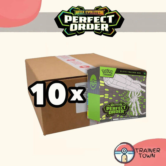 [Pre-Order] Pokémon - TCG - Perfect Order Elite Trainer Box Sealed Case [Confirmed Allocation] Trainer Town