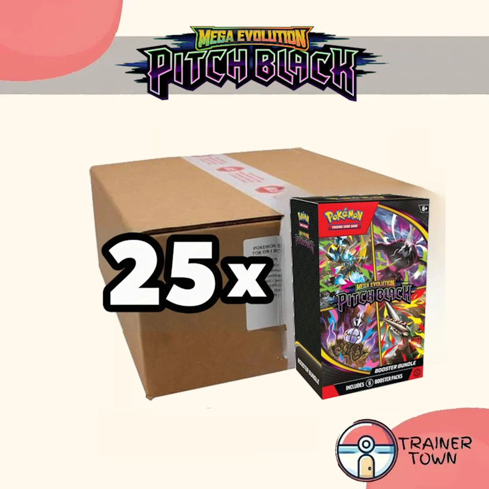 Pokémon - TCG - Pitch Black Booster Bundle Sealed Case Trainer Town