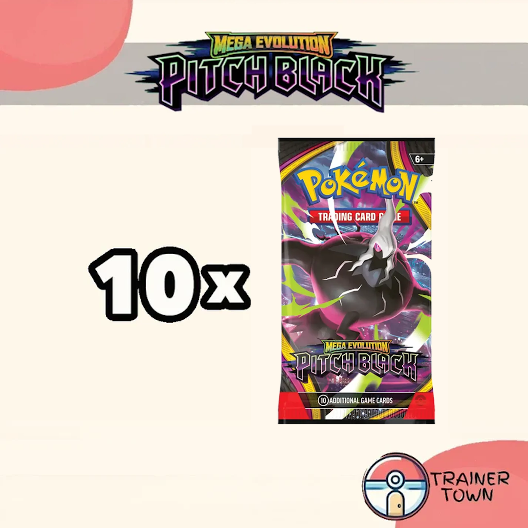 [Pre-Sale] Pokémon - TCG - 10x Pitch Black Booster Packs [Confirmed] Trainer Town