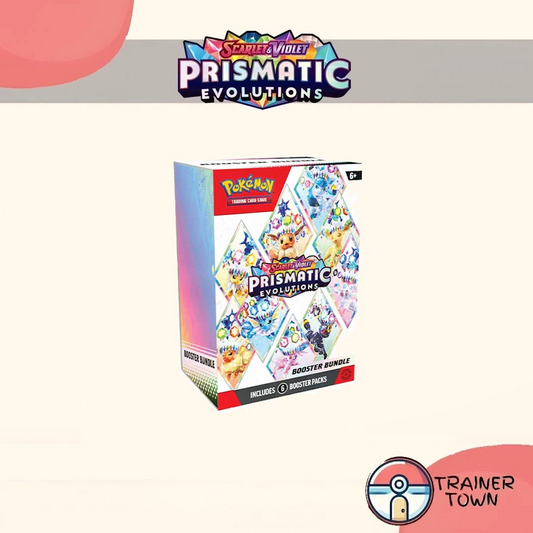 Pokémon - TCG - Prismatic Evolutions Booster Bundle Trainer Town