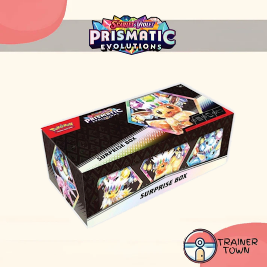 Pokémon - TCG - Prismatic Evolutions Surprise Box Trainer Town