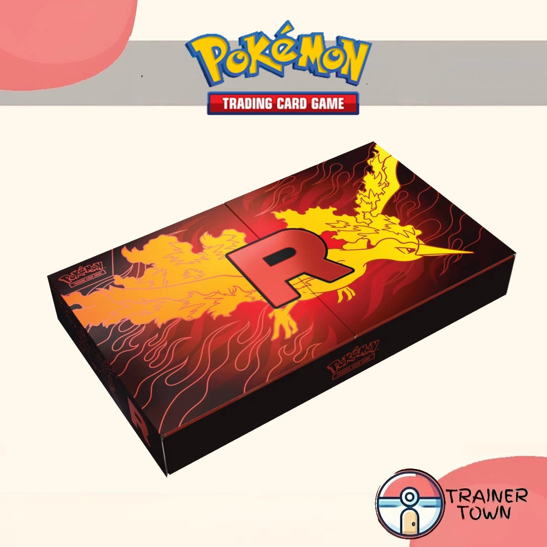 [January] Pokémon - TCG - Team Rocket’s Moltres ex Ultra-Premium Collection Trainer Town