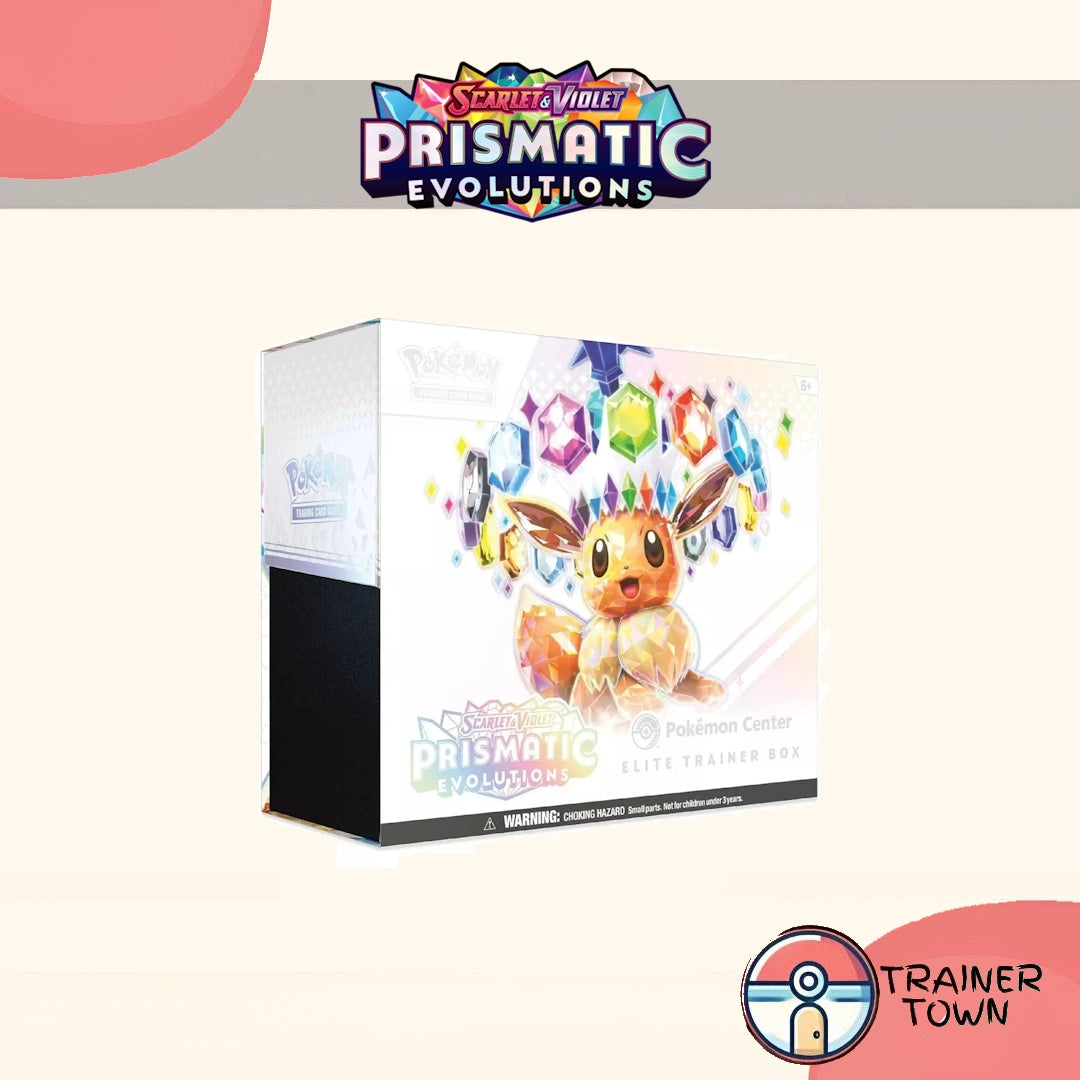 SV 8.5: Prismatic Evolution Elite Trainer Box Trainer Town