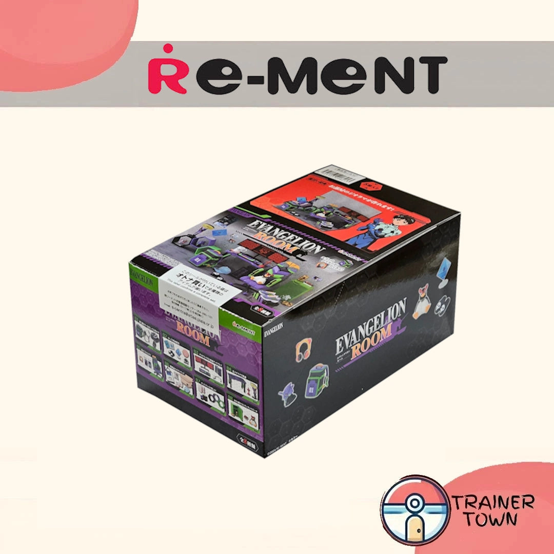 Re-Ment: EVANGELION Room Display Case (8)
