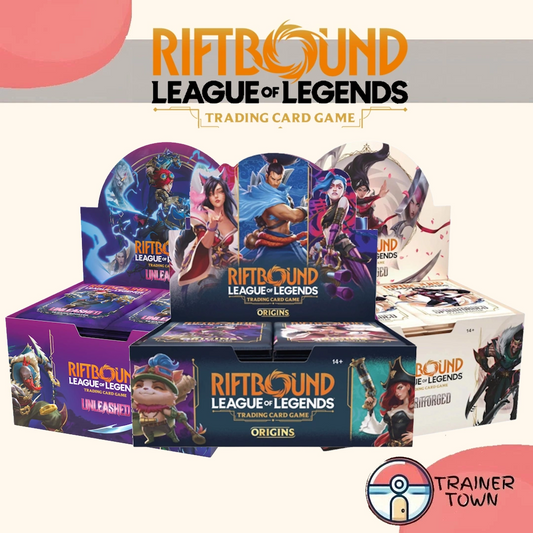 League of Legends - TCG - Riftbound Booster Box Bundle Trainer Town