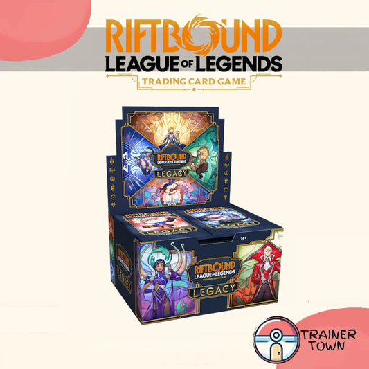 [Pre-Order] League of Legends - TCG - Riftbound Legacy Booster Box Trainer Town
