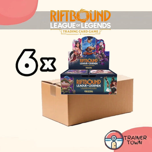 [Pre-Order] League of Legends - TCG - Riftbound Origin Booster Box Sealed Case Trainer Town