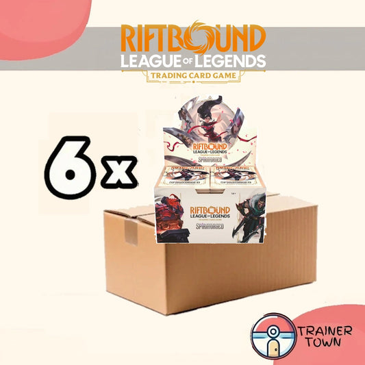 [Pre-Order] League of Legends - TCG - Riftbound Spiritforged Booster Box Sealed Case Trainer Town